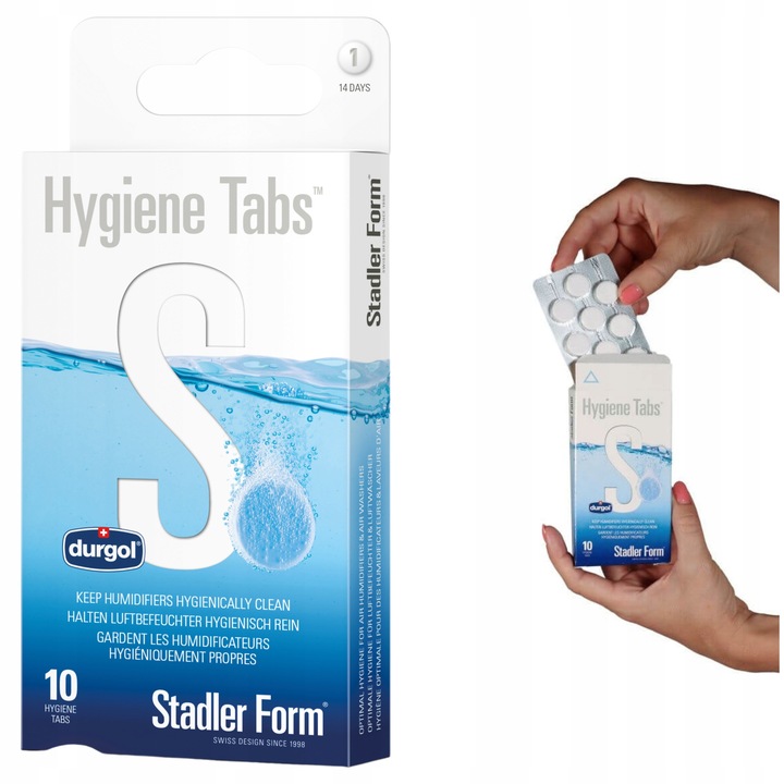 TABLETKI HIGIENIZUJĄCE DO NAWILŻACZY POWIETRZA STADLER FORM x10 OSKAR