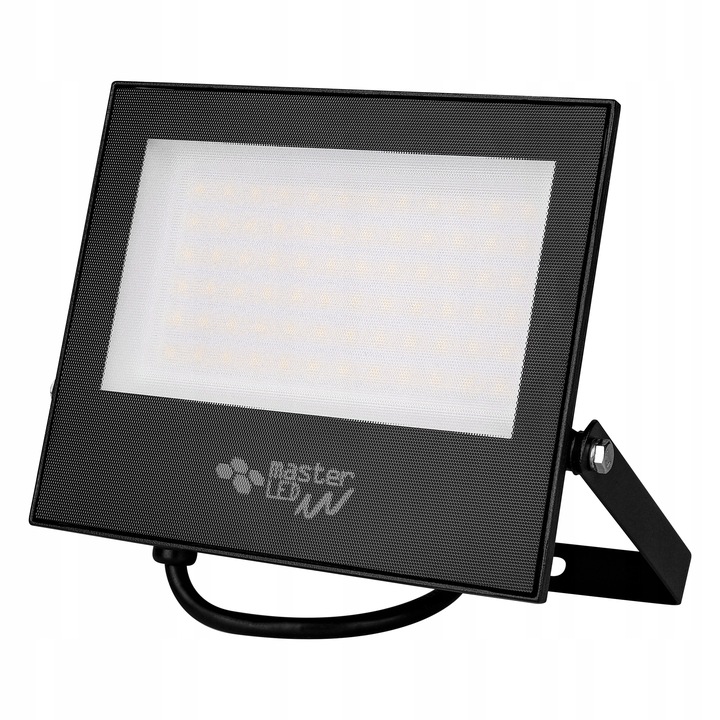 ZESTAW HALOGEN naświetlacz 2x 50W 4500K LAMPA LED STATYW budowlany