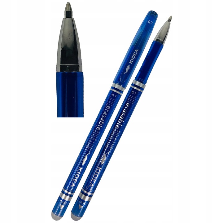 24 sztuki DŁUGOPIS WYMAZYWALNY ŚCIERALNY KIDEA 0,7