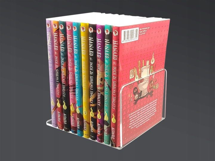 8 x PODPÓRKI KSIĄŻEK STOJAK PODPÓRKA do KSIĄŻEK Plexi 3mm