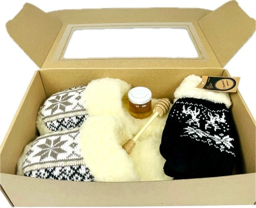 Prezent Box Świąteczny Dla Babci KOBIETY 3w1 upominek ŚWIĄTECZNY Mikołajki