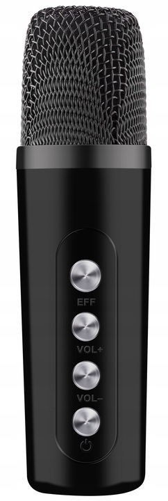 GŁOŚNIK BLUETOOTH Z MIKROFONEM KARAOKE MODE BT 5.4 USB LED MIKROFON 2X