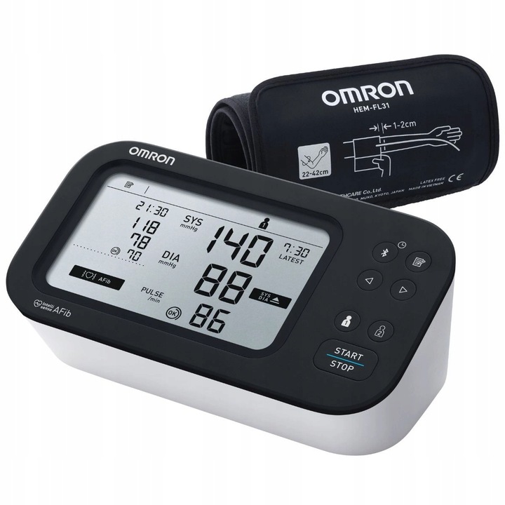 Omron M7 IT Comfort AFib ciśnieniomierz naramienny