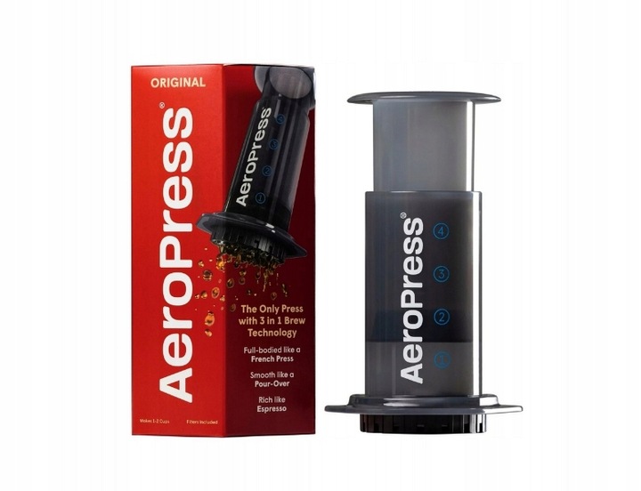 Zaparzacz do kawy AeroPress Oryginalny 100 filtrów