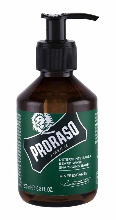 Proraso Odświeżający szampon do brody 200 ml Refreshing