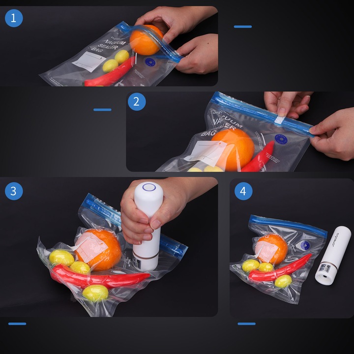 Worki do pakowania próżniowego Aigostar 30 sztuk