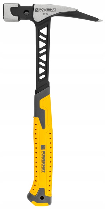 MŁOTEK CIESIELSKI DEKARSKI DO GWOŹDZI HARTOWANY STAL MONOBLOK MAGNES