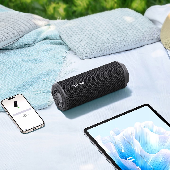 PRZENOŚNY GŁOŚNIK BLUETOOTH 5.3 BEZPRZEWODOWY 40W TRONSMART T8 Czarny