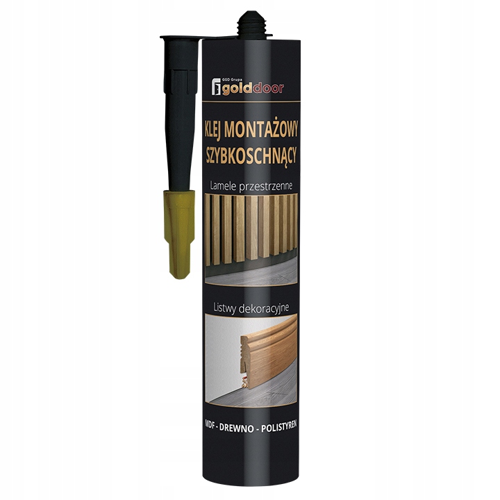 KLEJ MONTAŻOWY DO LISTWA PRZYPODŁOGOWA BIAŁA MDF LAMEL PŁYTA FILC