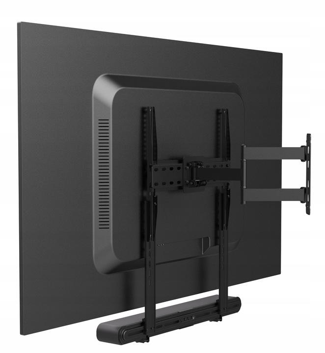 Uchwyt do Głośnika typu Soundbar pod i nad Telewizor Uniwersalny