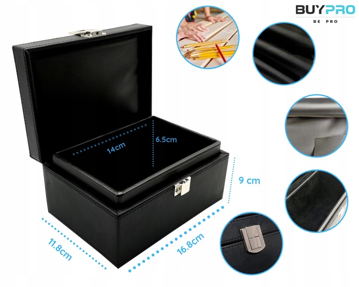 PUDEŁKO Faraday + Etui pokrowiec NA KLUCZYK KEYLESS Rfid ZESTAW + GRATIS