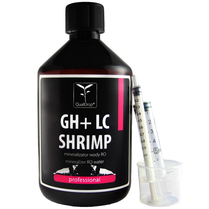 QualDrop GH+ LC Shrimp 500ml mineralizator wody RO