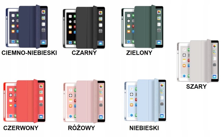 ETUI SMART PENCIL do Apple iPad 10.2 7/8/9 9 GEN