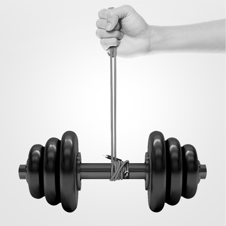 Feegar Kabel USB Lightning do iPhone iPad nylonowy Szybkie Ładowanie