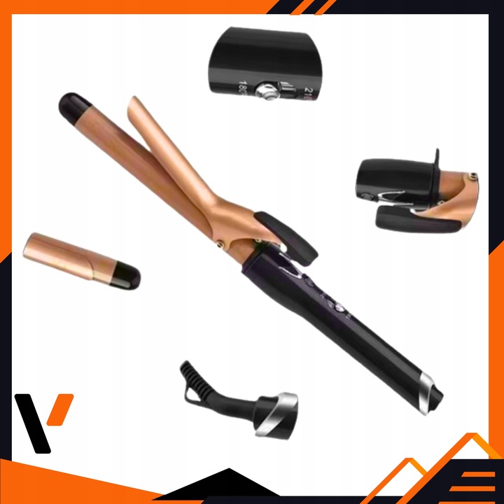 LOKÓWKA DO KRĘCENIA WŁOSÓW REGULACJA TEMPERATURY EFEKT LOKÓW HOLLYWOOD