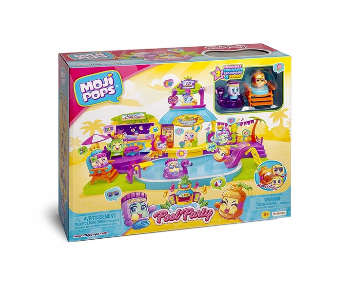 Zestaw figurek MAGIC BOX Moji Pops Pool Party