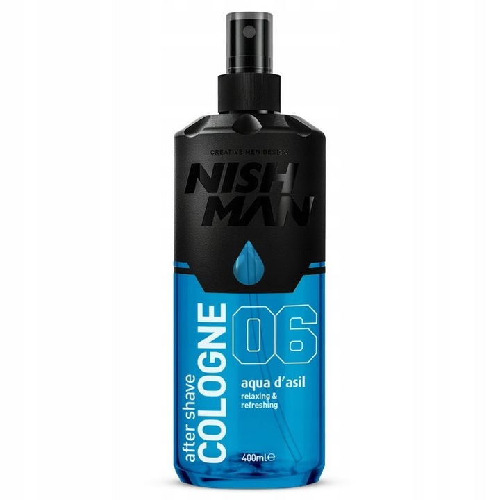 NISHMAN Woda po goleniu 06 Aqua D`Asil 400ml