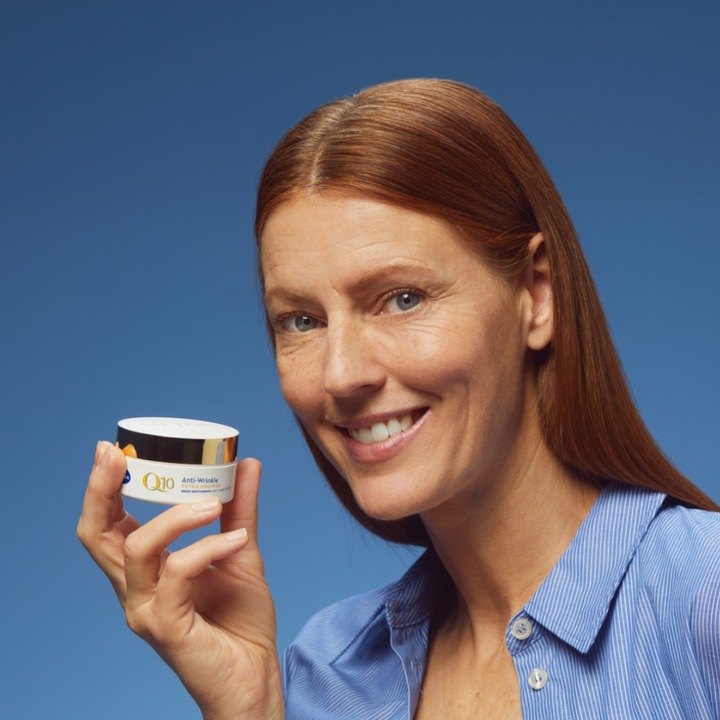NIVEA Q10 krem przeciwzmarszczkowy nawilżający z filtrem SPF15 na dzień
