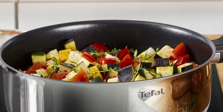 Patelnia głęboka pokrywka TEFAL Daily Cook 24cm non-stick indukcja G7303255