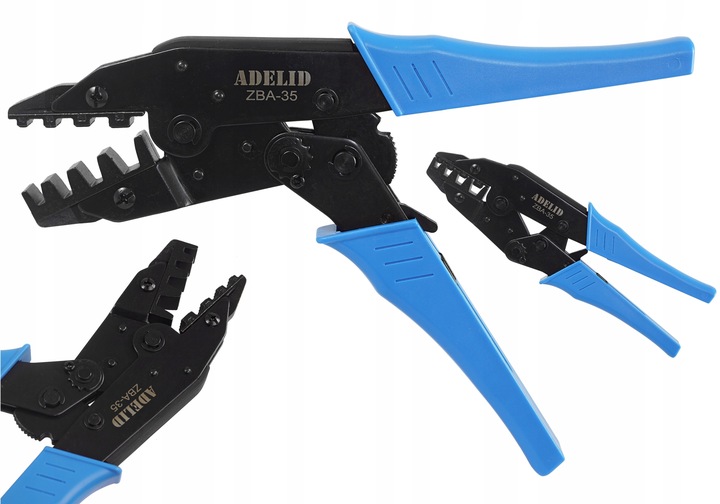 ZACISKARKA PRASKA DO KOŃCÓWEK KABLI TULEJEK 10-35