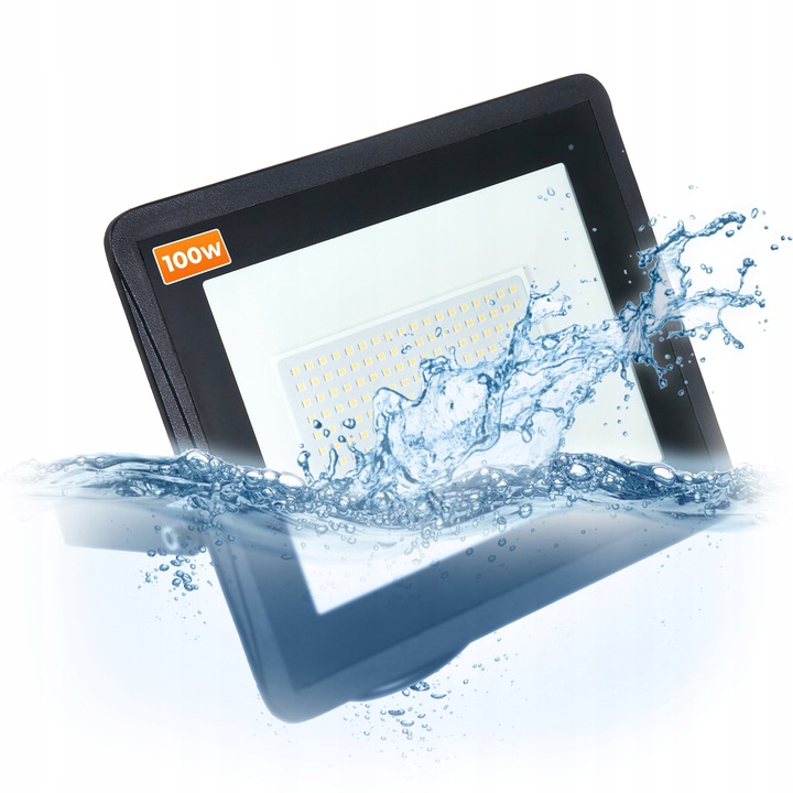 Naświetlacz halogen LED 2x 100W + statyw budowlany