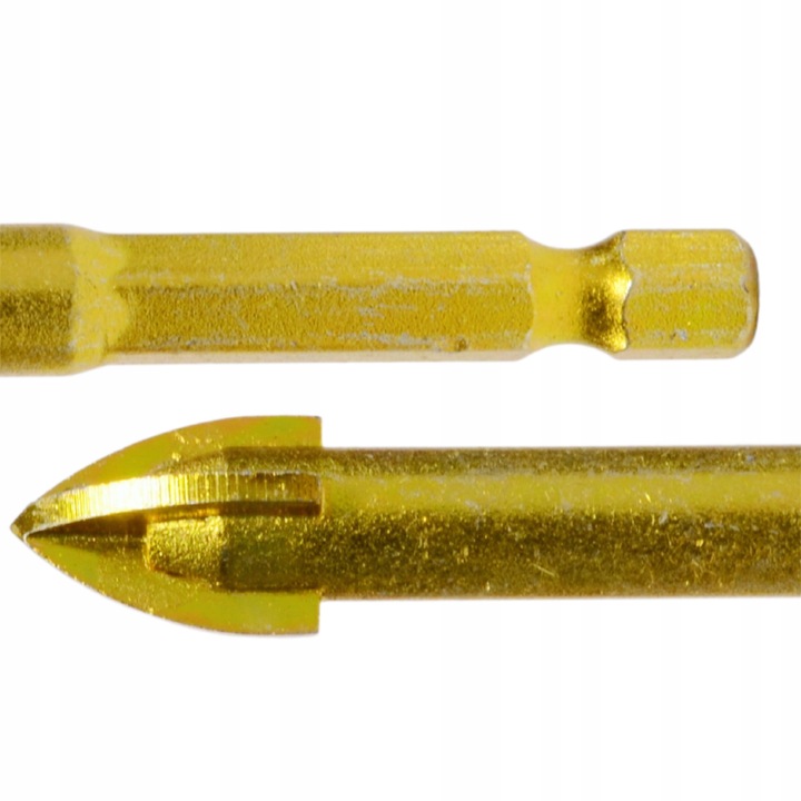 WIERTŁA DO SZKŁA PŁYTEK CERAMIKI GRESU WIERTŁO 3-12MM 8 SZT HEX 1/4"