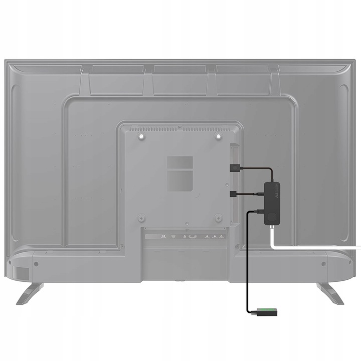 Tuner dekoder dvbt2 hevc mini stick tv naziemnej