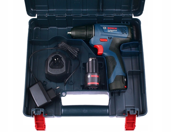 WKRĘTARKA AKUMULATOROWA 12V GSR 120-LI BOSCH 2x2,0Ah WALIZKA