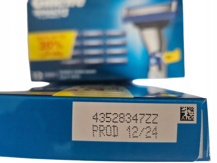 TURBO MACH3 12 SZTUK - TAK GOLI ORYGINALNY NOŻYK GILLETTE !
