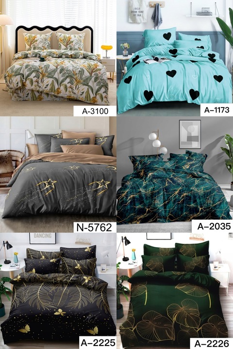 KOMPLET POŚCIEL 160x200 +2 POSZEWKI + PRZEŚCIERADŁO SUPER JAKOŚĆ DUŻY WYBÓR