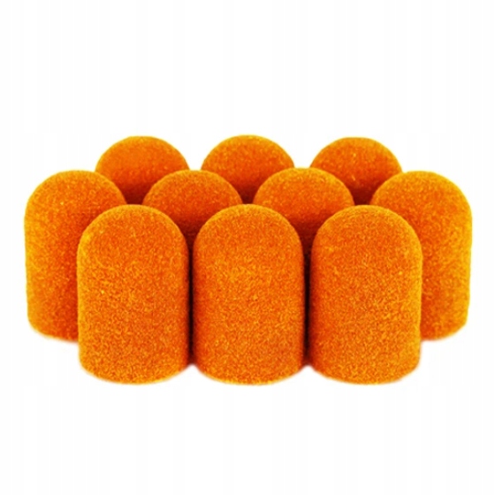 Kapturki ścierne LUKAS PODO 13 mm gradacja 80 – 10 sztuk