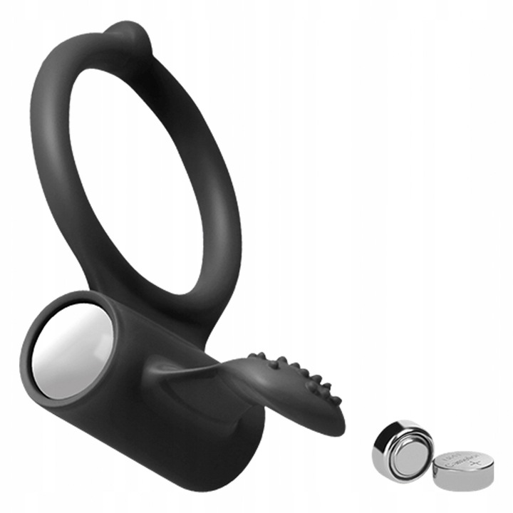 WIBRUJĄCY RING NA PENISA STYMULUJE ŁECHTACZKĘ power clit
