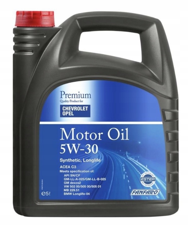 FANFARO OPEL 5W30 5L