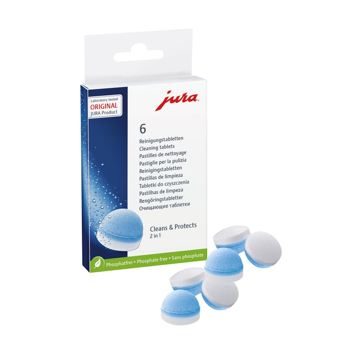 JURA Tabletki czyszczące ekspres 6 szt ORYGINAŁ