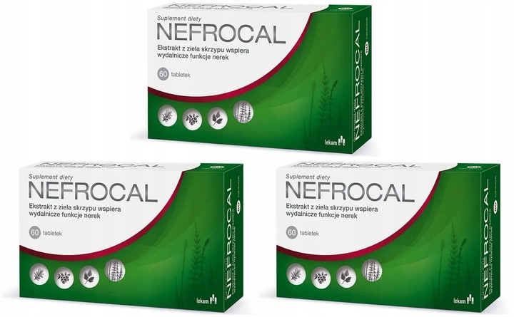 Nefrocal Wsparcie Układu Nerwowego 60 Tabletek