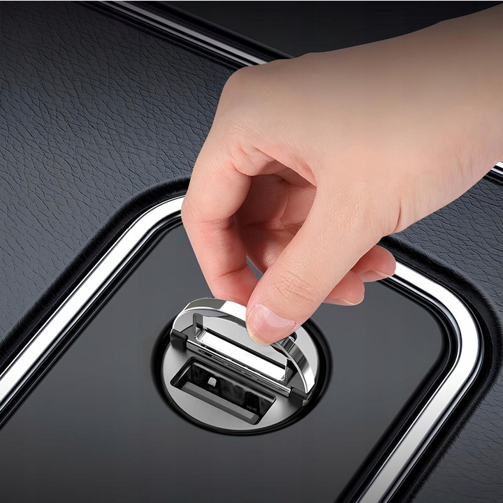 Mała szybka ładowarka samochodowa POLION USB-A USB-C 35W QC3.0 PD 3A