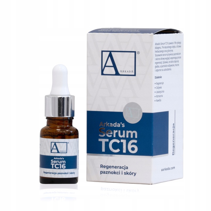 Arkada serum TC 16 11 ml., Kolagenowe do skórek i paznokci DO 08.2027