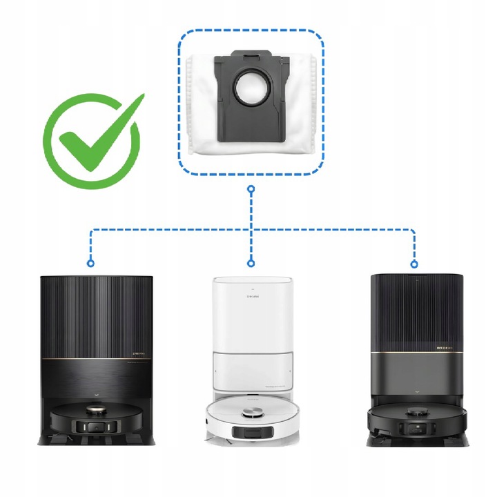 10x Worki do Dreame X40 Ultra Complete Pro L40 L50 L10s L20 L30 Ultra