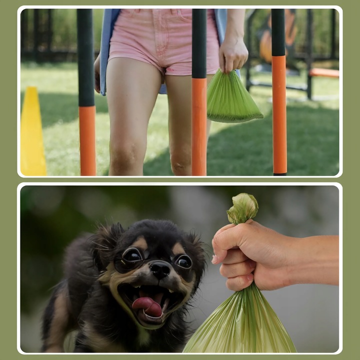 WORECZKI BIODEGRADOWALNE NA PSIE ODCHODY BIO WORKI NA KUPY PSA 360 SZT ETUI