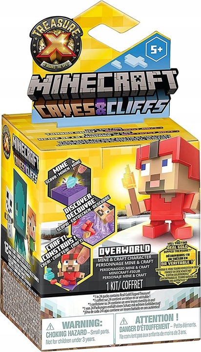TREASURE X MINECRAFT Cave Cliffs OVERWORLD Przygody
