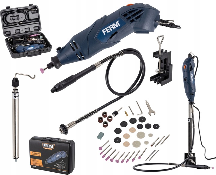 MINI SZLIFIERKA MULTISZLIFIERKA + AKCESORIA FERM