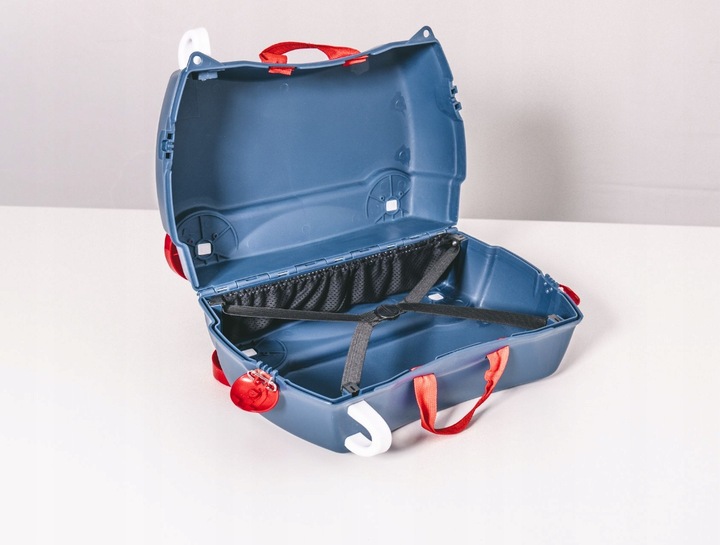 Walizka dziecięca jeżdżąca podróżna na kólkach jeździk MAGIC TRAVEL SPACE