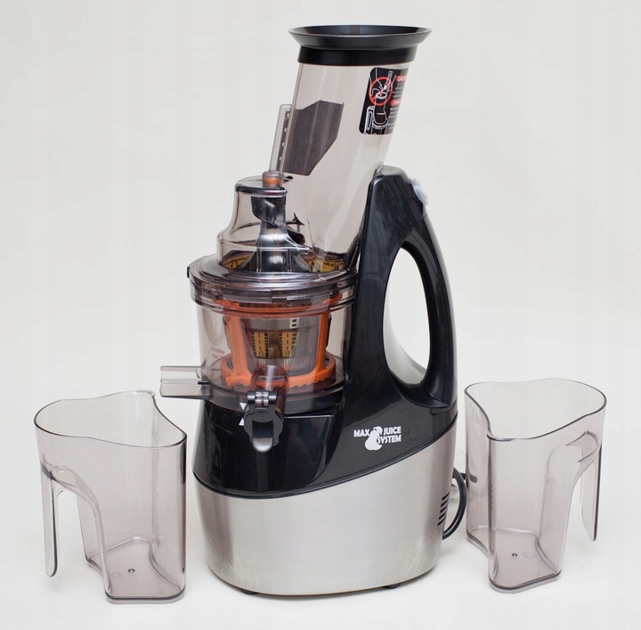 Wyciskarka wolnoobrotowa Berlinger 800W mocna sokowirówka 3 sita duży