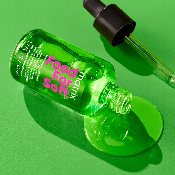 Matrix Zestaw Nawilżający Food For Soft olejek do włosów, 50ml +