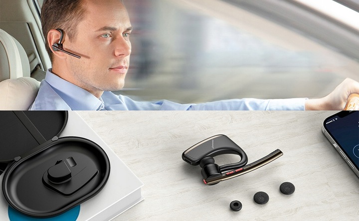 Słuchawka Bluetooth dla Kierowcy Bezprzewodowa Feegar BOND SE 24h CVC DSP