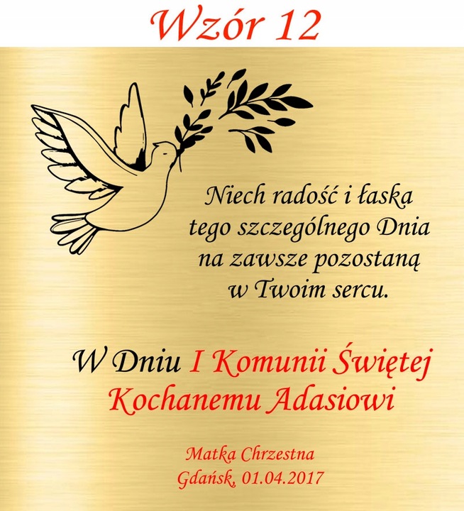 PUDEŁKO PREZENT GRAWER PAMIĄTKA PIERWSZEJ KOMUNII