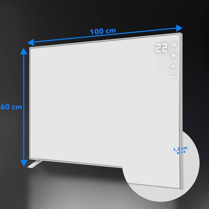 Grzejnik promiennik na podczerwień panel elektryczny EBERG 600W ECO IR WiFi