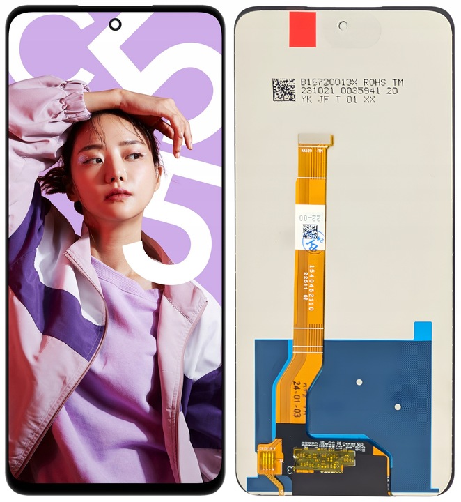 ORYGINAŁ WYŚWIETLACZ ZILA EKRAN LCD DO REALME C55