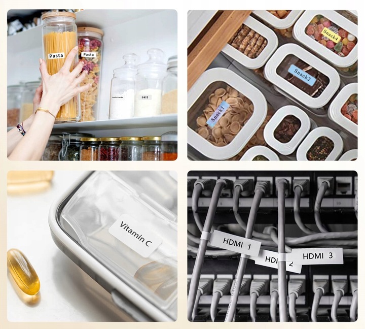 Mini drukarka Phomemo D30 etykiet samoprzylepnych taśma naklejki bluetooth