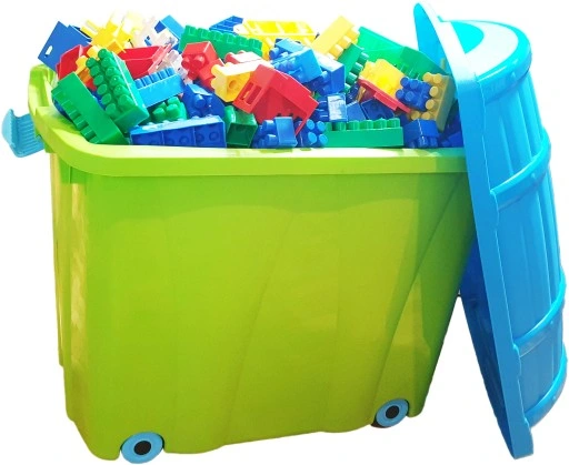 KLOCKI KONSTRUKCYJNE 500 w POJEMNIKU POLSKIE